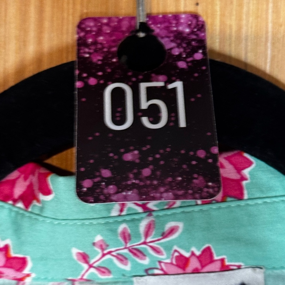 J. Crew Green and Pink Floral Dress - Picture 7 of 8